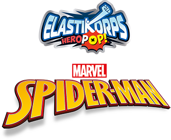 Elastikorps Heropop Marvel Spider-Man Wave 1-logo